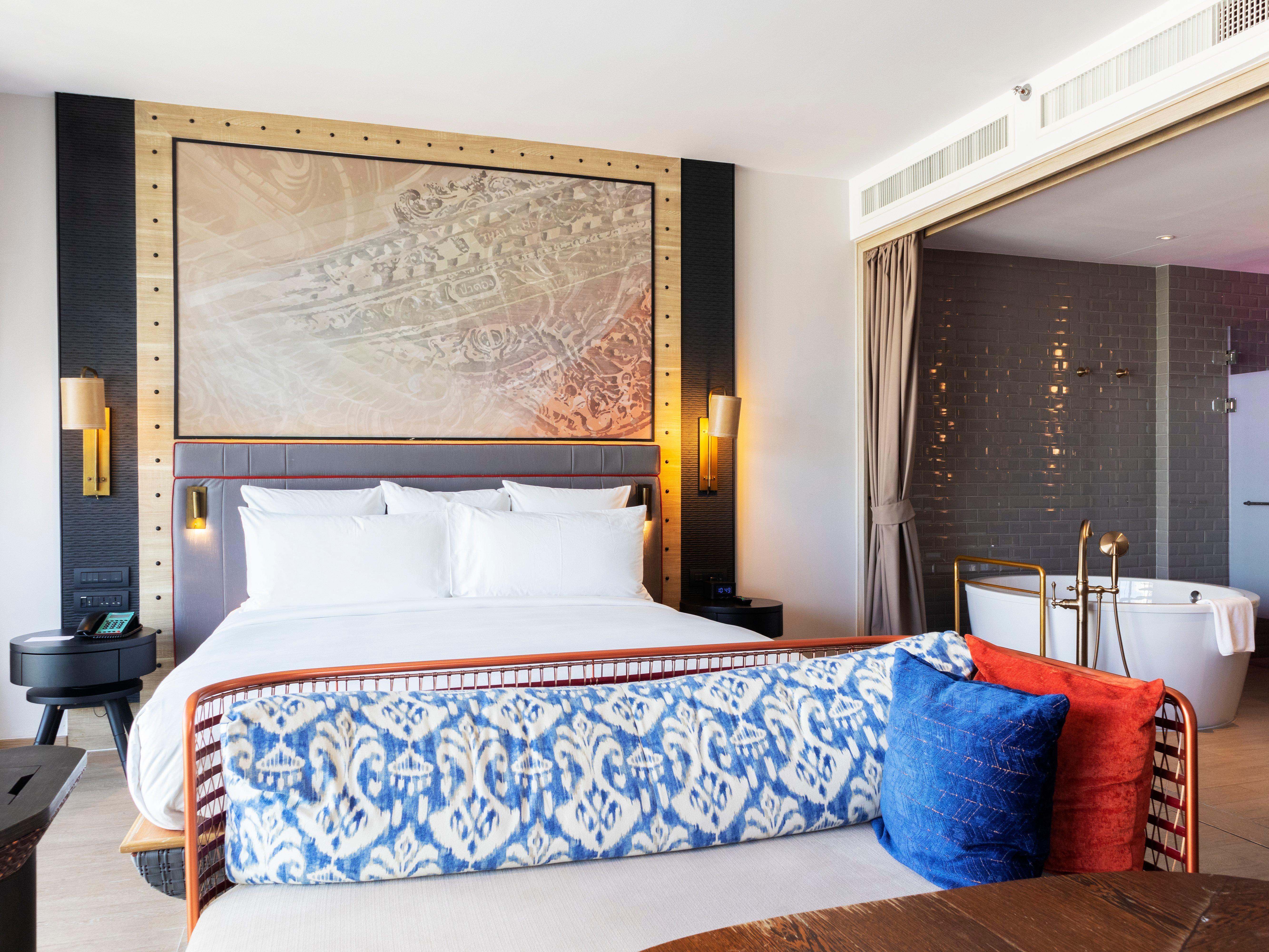 Hotel Indigo Phuket Patong By Ihg Exterior foto A bedroom at the hotel